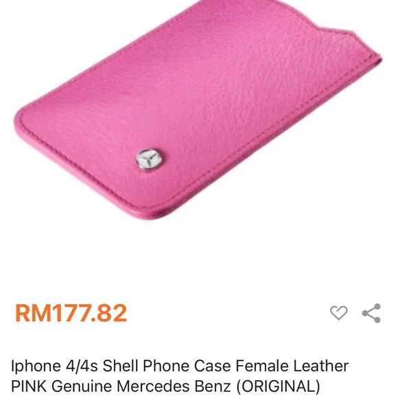 Mercedes leather iPhone 4/4S case - Picture 6 of 6